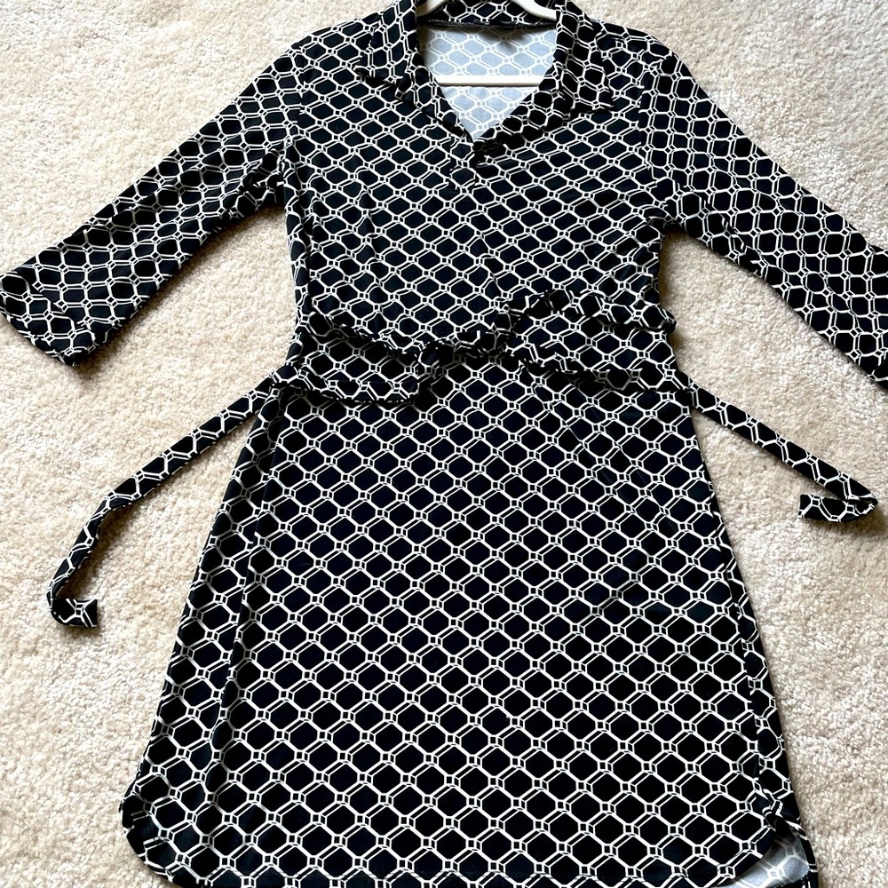 Neiman Marcus patterned dress